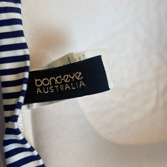 Bond-eye Australia Navy Striped Bikini Top​ - Picture 6 of 8